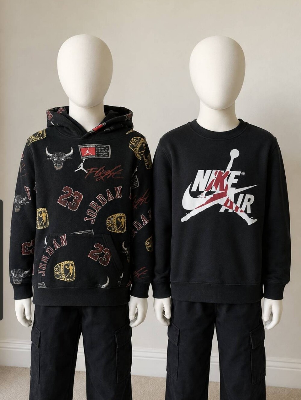 Jordan Hoodie EXCELLENT & Nike Air Sweatshirt Lot NWT– Youth XL